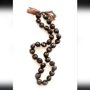 Hawaiian Kukui Nut Lei or Necklace